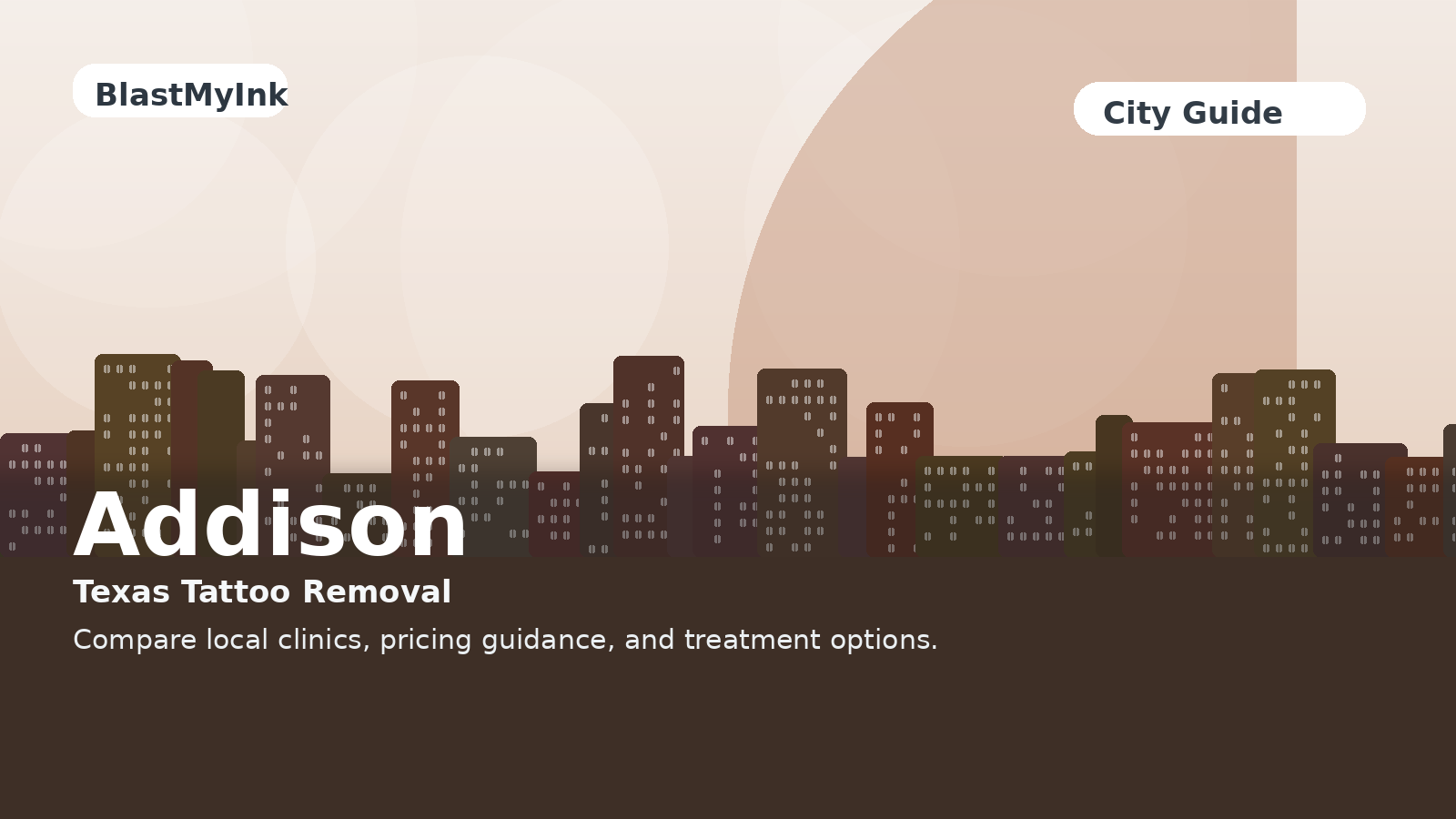 Addison, TX city page hero image