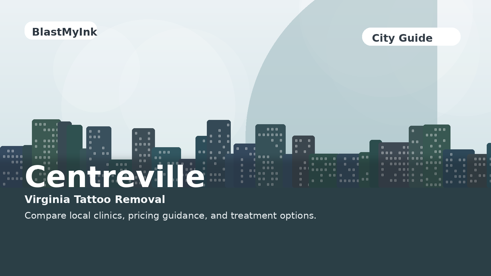 Centreville, VA city page hero image