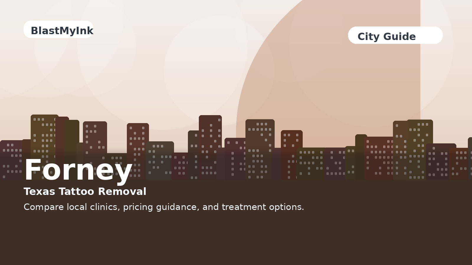 Forney, TX city page hero image