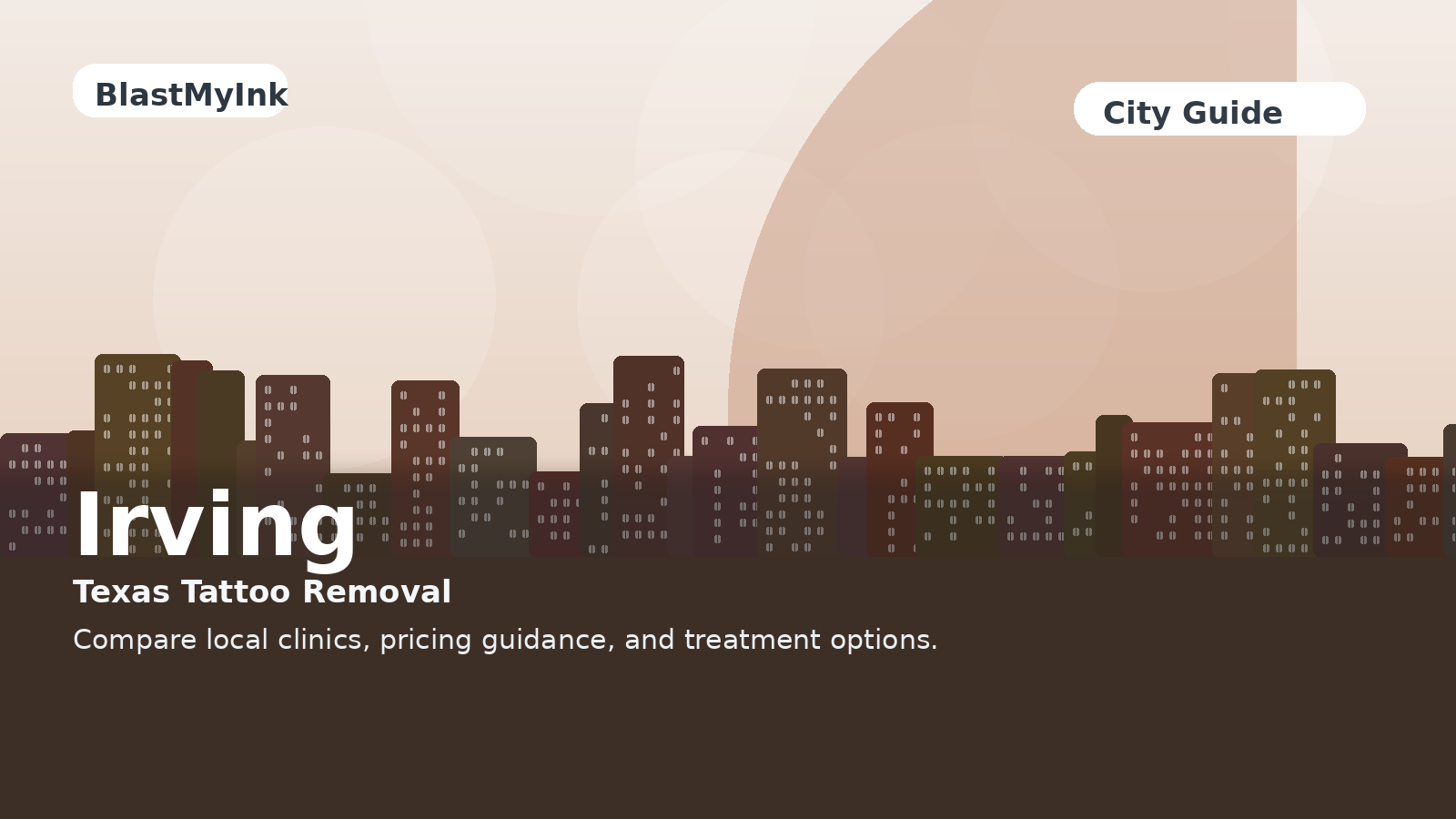 Irving, TX city page hero image