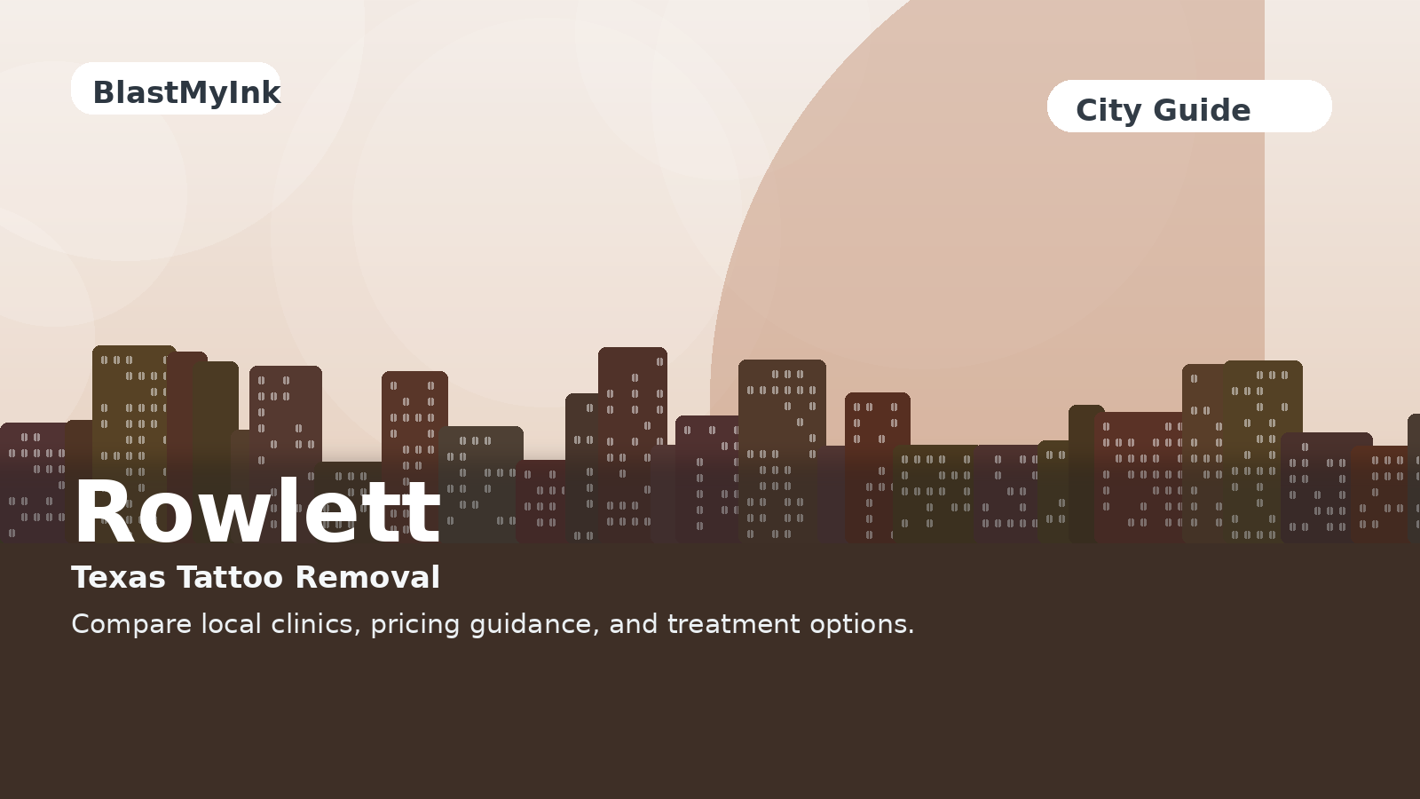 Rowlett, TX city page hero image