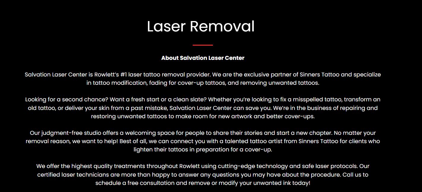 Salvation Laser Center clinic photo